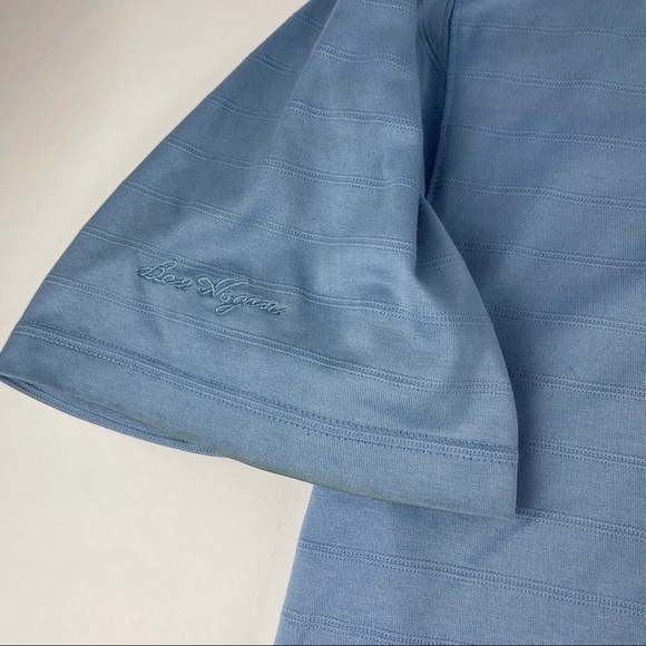 Ben Hogan Performance Polo Mens Large Blue Golf Short Sleeve - Picture 5 of 9